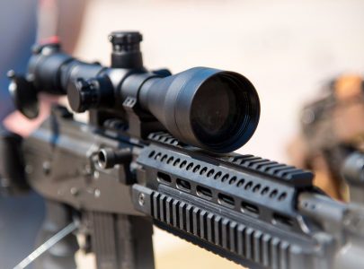 how to attach a camera to a rifle scope