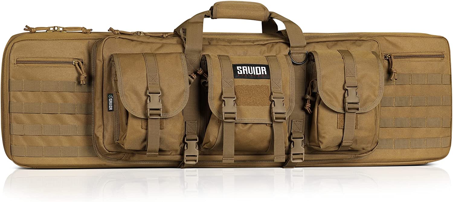 Savior Equipment American Classic Tactical Double Long Rifle Pistol Gun Bag